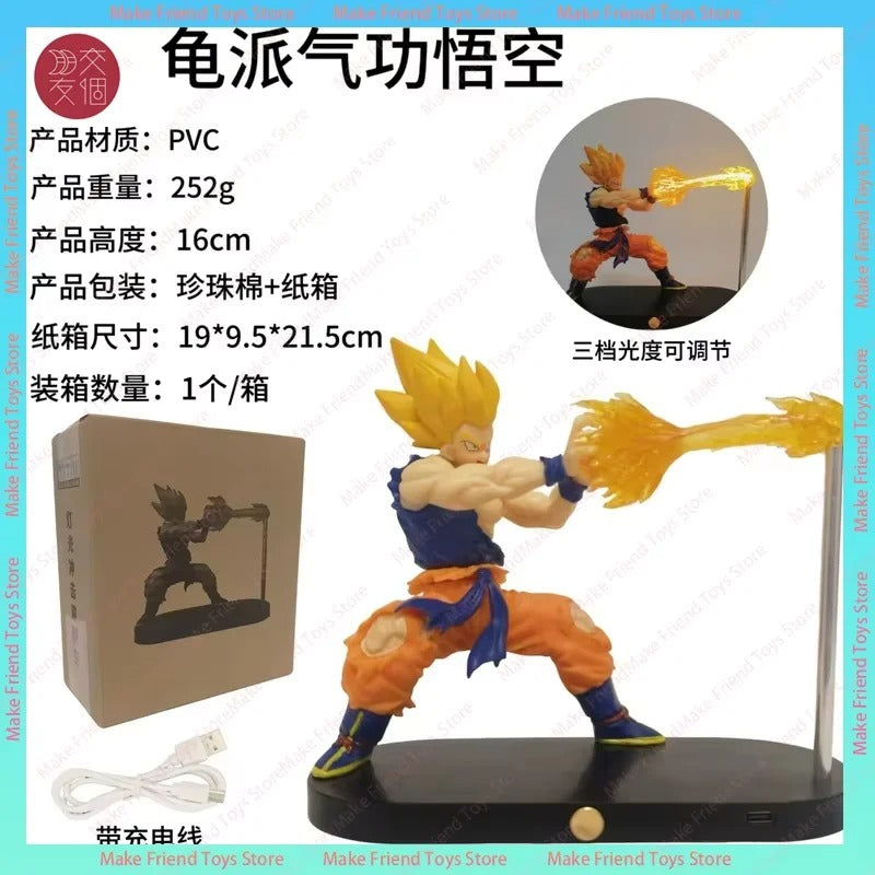 Dragon Ball Z Goku Energy Wave LED Magnetic Lamp
