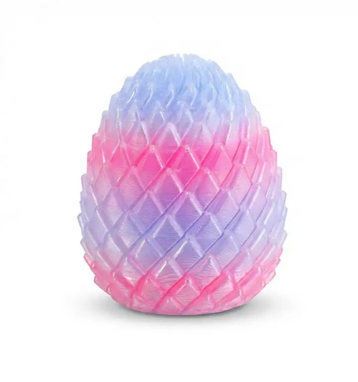 Twisty Fidget Egg – 3D Printed Sensory Desk Toy