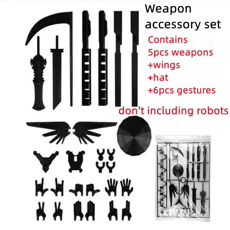 13-Joint Poseable Robot Figure – 14cm DIY Model Kit