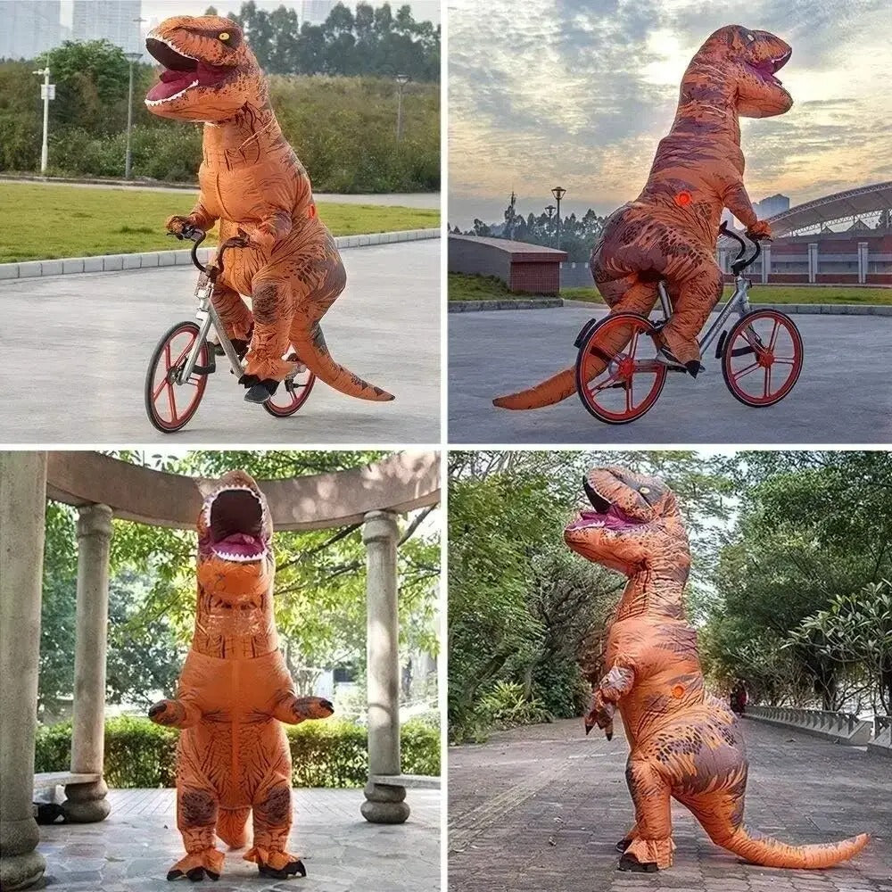 Dinosaur Inflatable Costume – Funny Adult Halloween & Party Suit