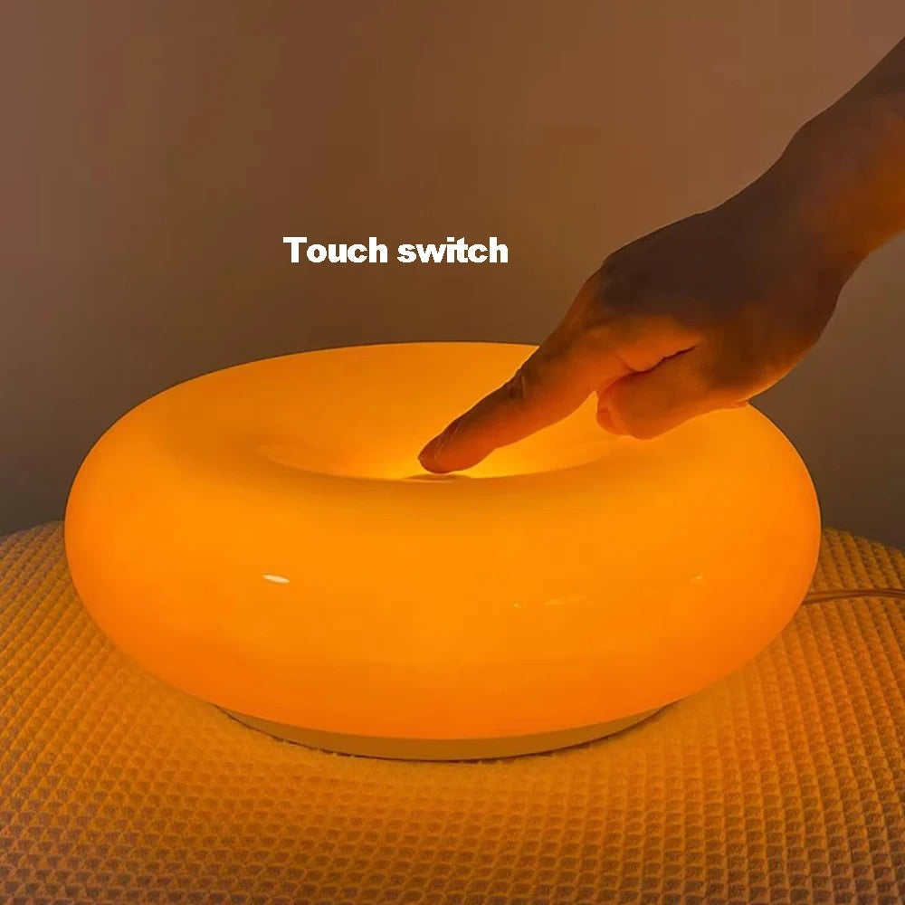 Bauhaus donut table lamp