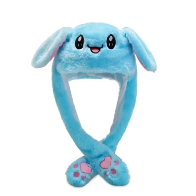Bunny Hat With Press Paw-to-Move Ears