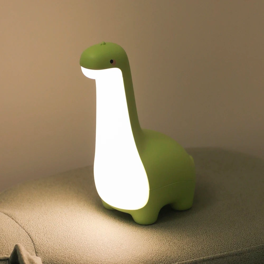 Cute Dinosaur Night Light – Adorable LED Dino Lamp for Kids Bedroom, Nursery & Desk Decor