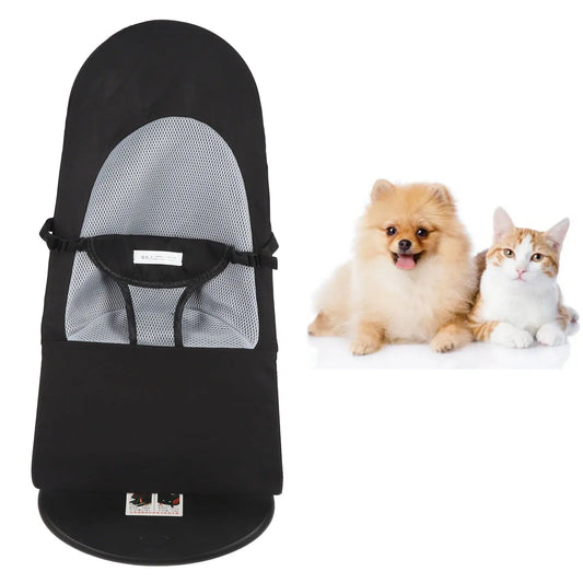 Dog Rocking Chair – Cute Novelty Pet Decor & Kids Toy