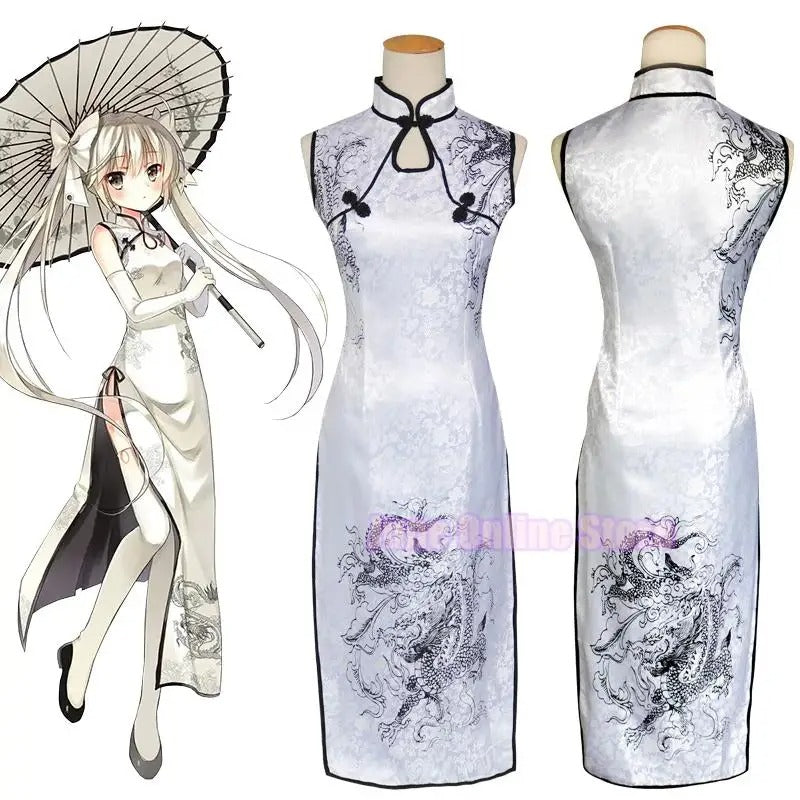 Sora Kasugano Anime Cosplay Costume – Costume & Wig Set