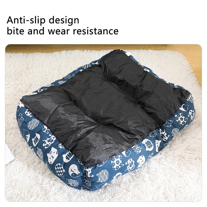 Warm Dog Bed – Cosy Plush Pet Sleeping Bed for Dogs & Cats