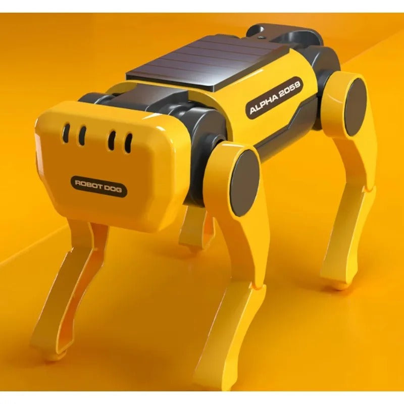 Solar Powered Robot Dog Science Kit | DIY STEM Experiment Toy for Kids