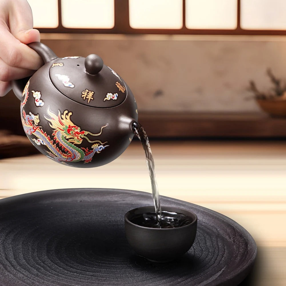 Dragons Colour-Changing Teapot – Magical Heat Sensitive Tea Set