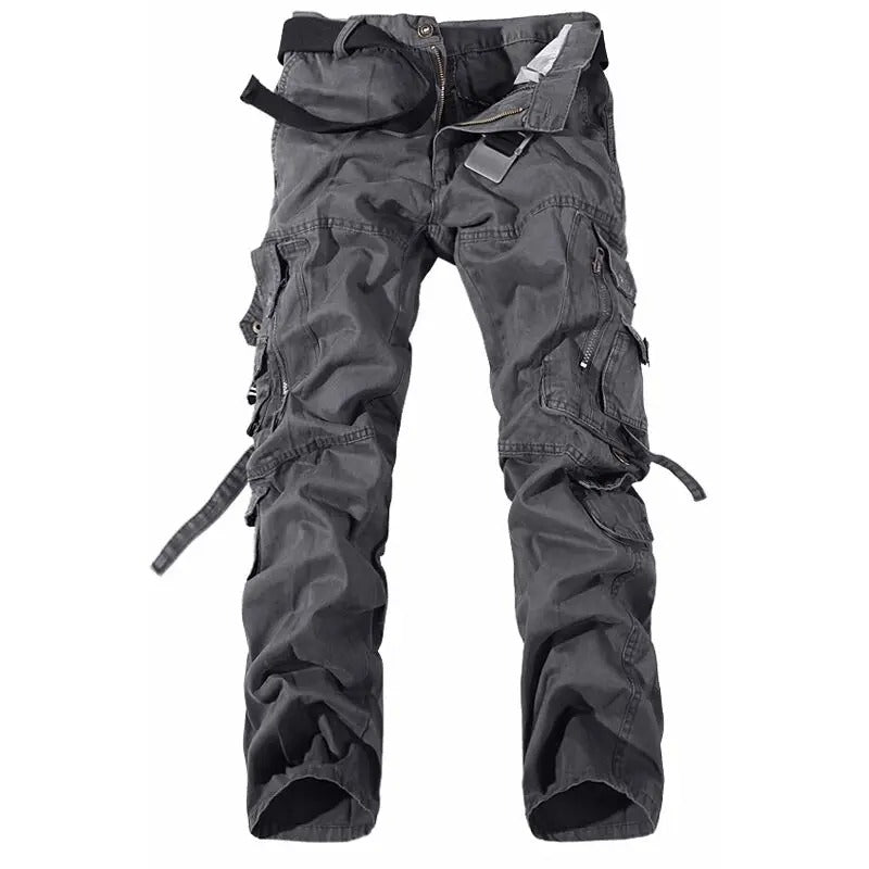 Men’s Tactical Cargo Pants – Multi-Pocket Durable Outdoor Combat Trousers