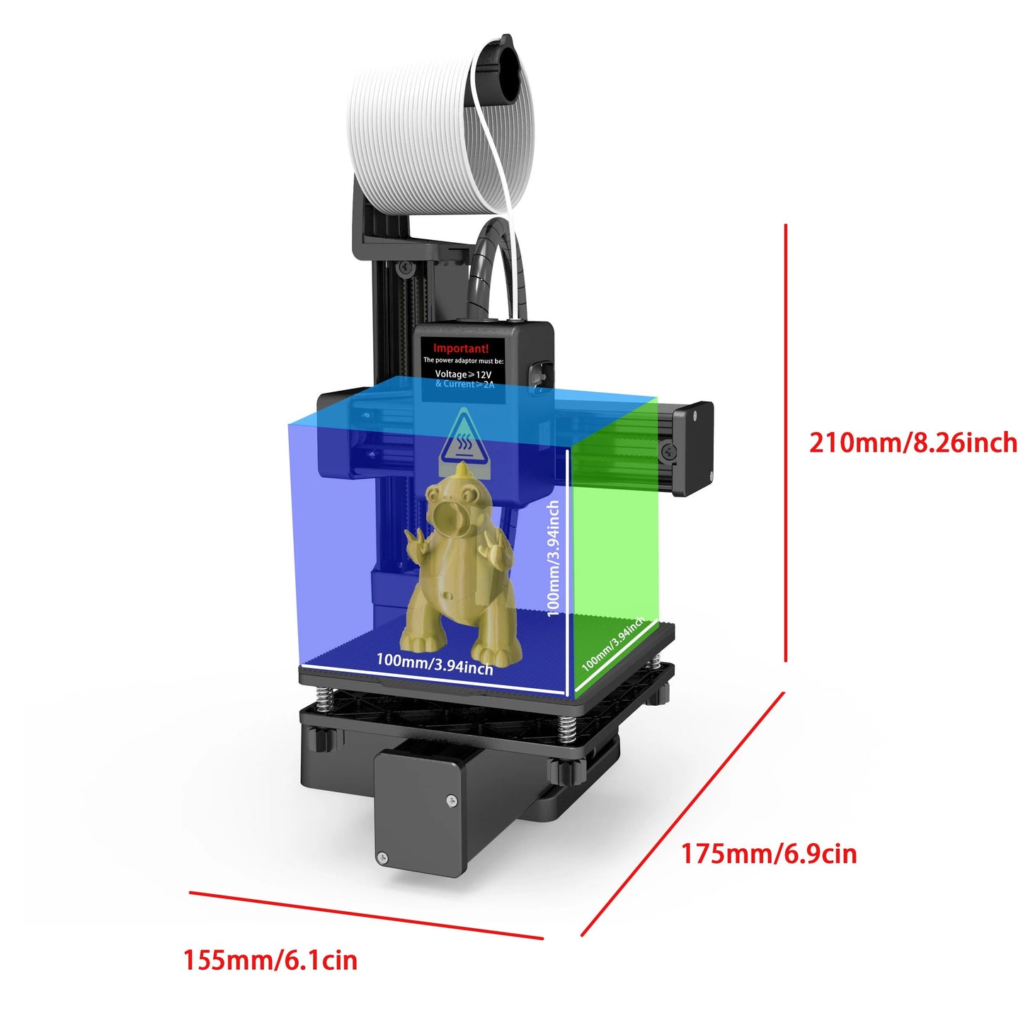 EasyThreed 3D Printer Entry Level Compatible