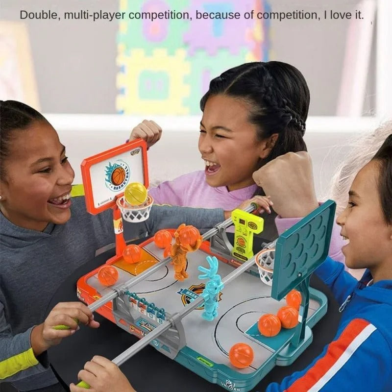 Fingertip Basketball Table Game – Mini Desktop Basketball Toy for Kids, Adults & Office Fun