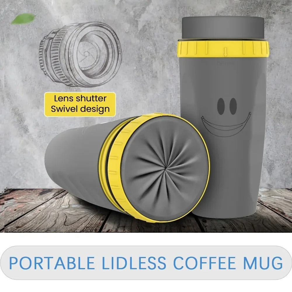 French Lidless Twist Cup – Creative Plastic Insulated Mug