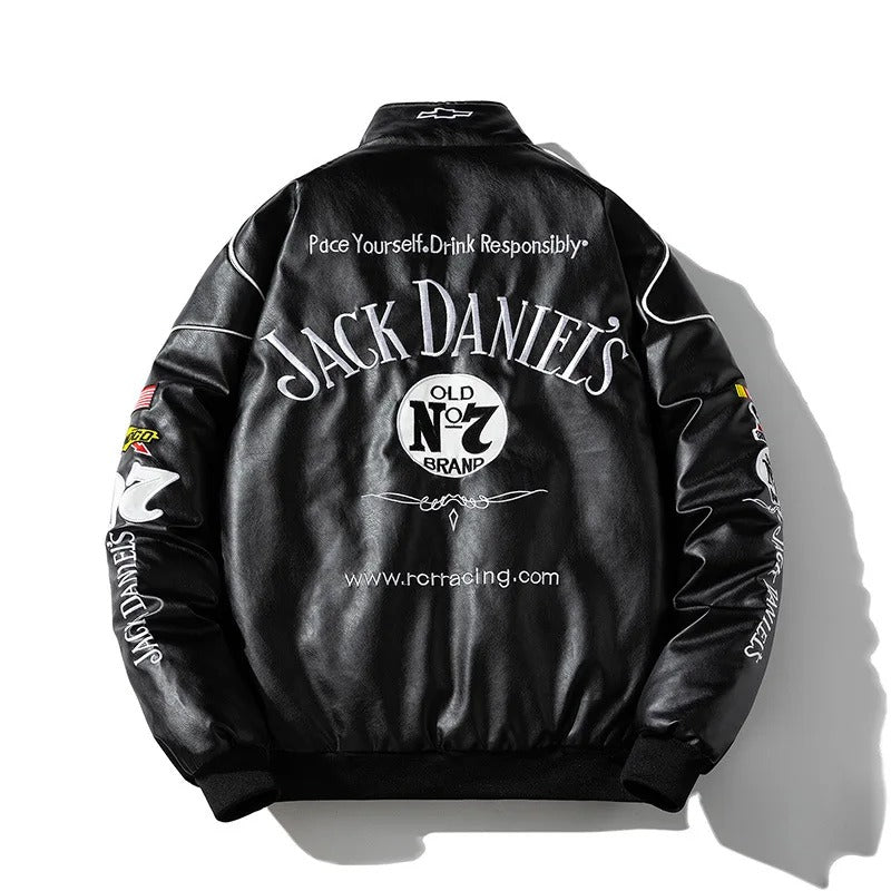 F1 Racing Jacket – Embroidered Motorsport Style