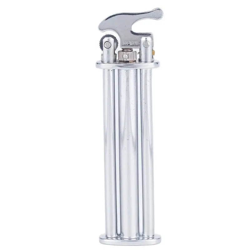Slim Refillable Gas Lighter for Men – Windproof Pocket Lighter with Elegant Design