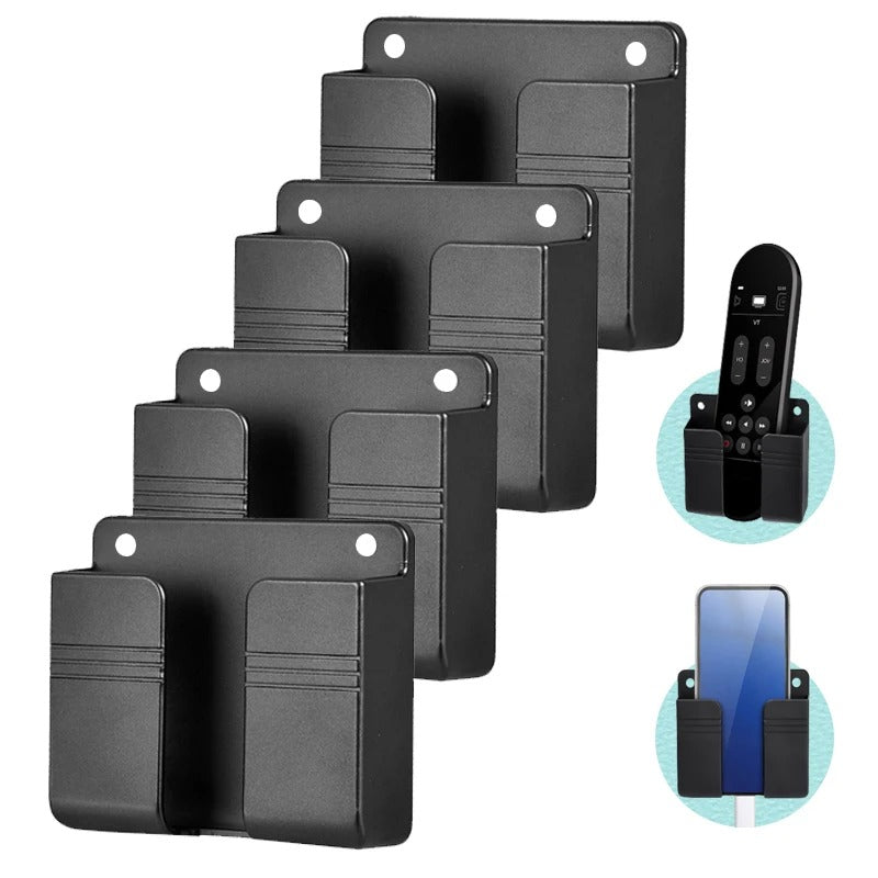 Wall Mounted Storage Box – Punch-Free Multifunction Organizer for Remote, Phone & Charger