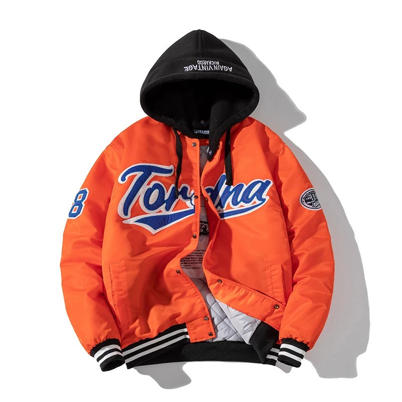 Varsity Baseball Bomber Jacket - Hip Hop Streetwear