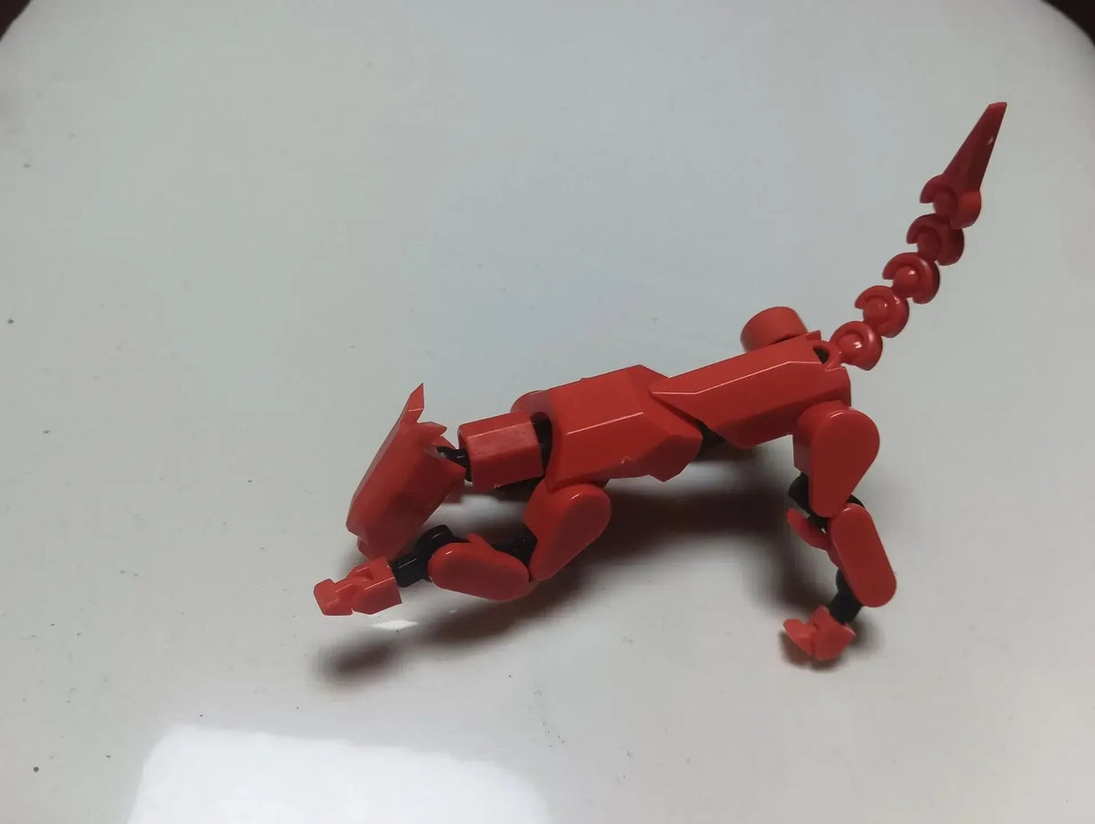 13-Joint Poseable Robot Figure – 14cm DIY Model Kit
