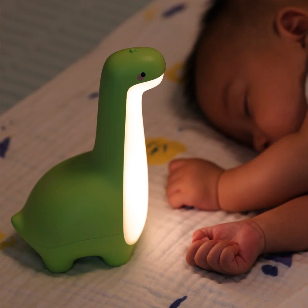 Cute Dinosaur Night Light – Adorable LED Dino Lamp for Kids Bedroom, Nursery & Desk Decor