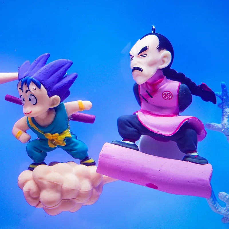 Son Goku Q Version Mini Action Figure fish tank