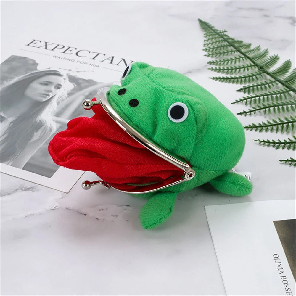 Frog Coin Purse – Cute Novelty Animal Wallet
