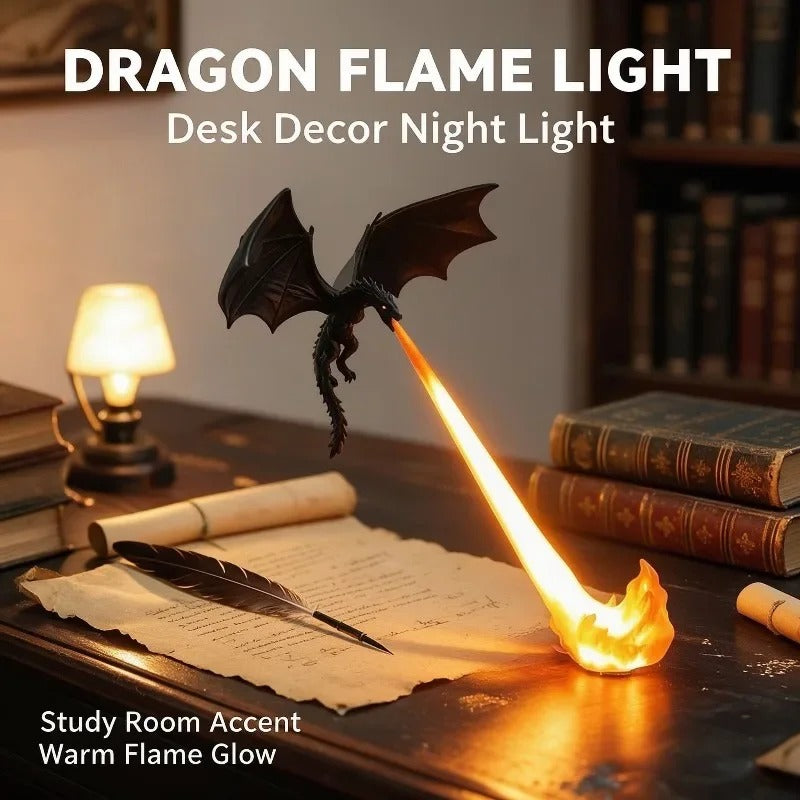 Fire-Breathing Dragon LED Light