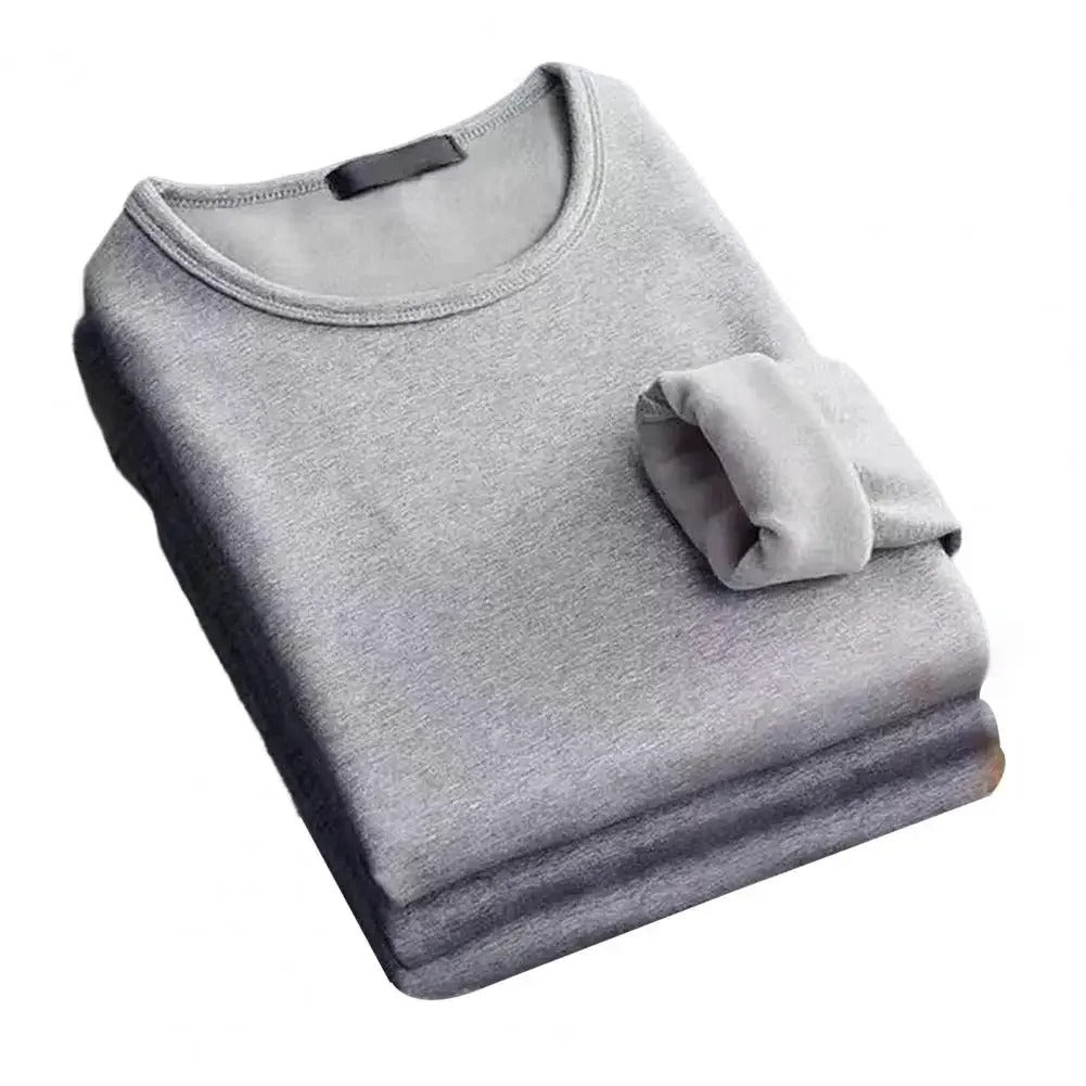 Men’s Winter Thermal Underwear T-Shirt – Long Sleeve Base Layer for Cold Weather