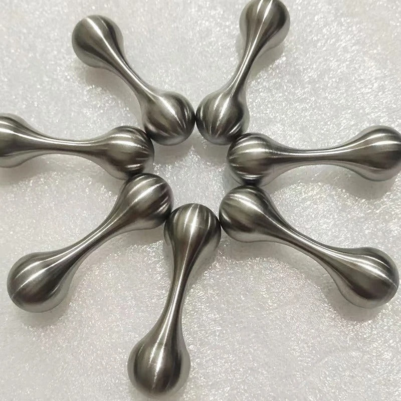 Knucklebone Stainless Steel Bone Fingertip Rotating silver