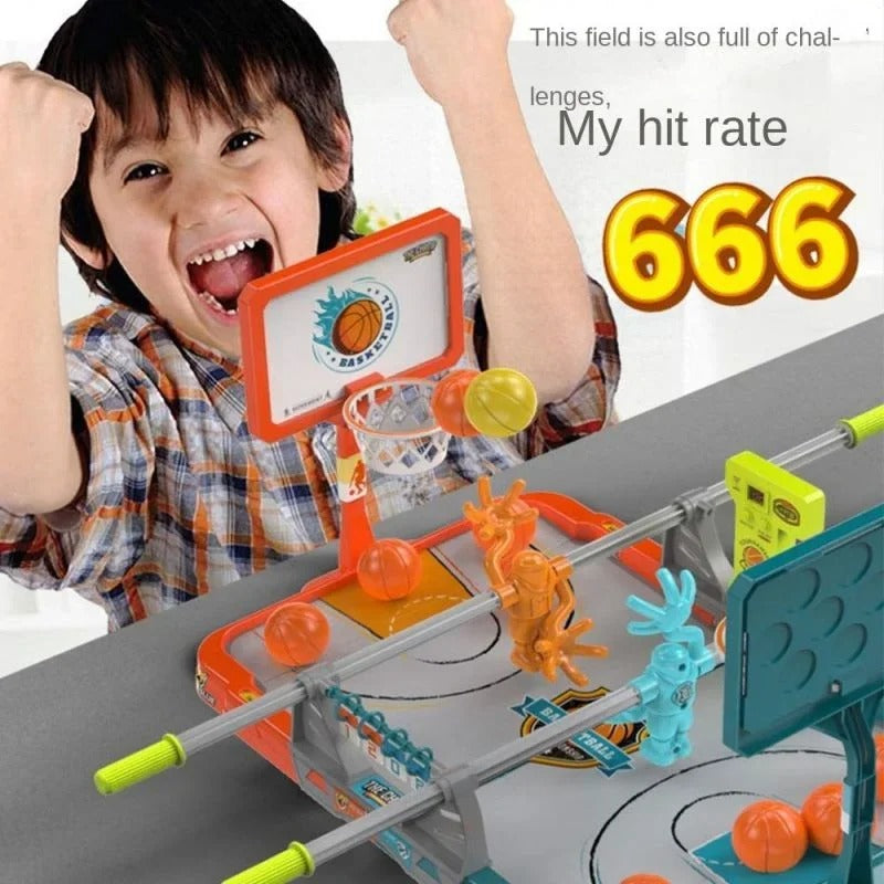 Fingertip Basketball Table Game – Mini Desktop Basketball Toy for Kids, Adults & Office Fun