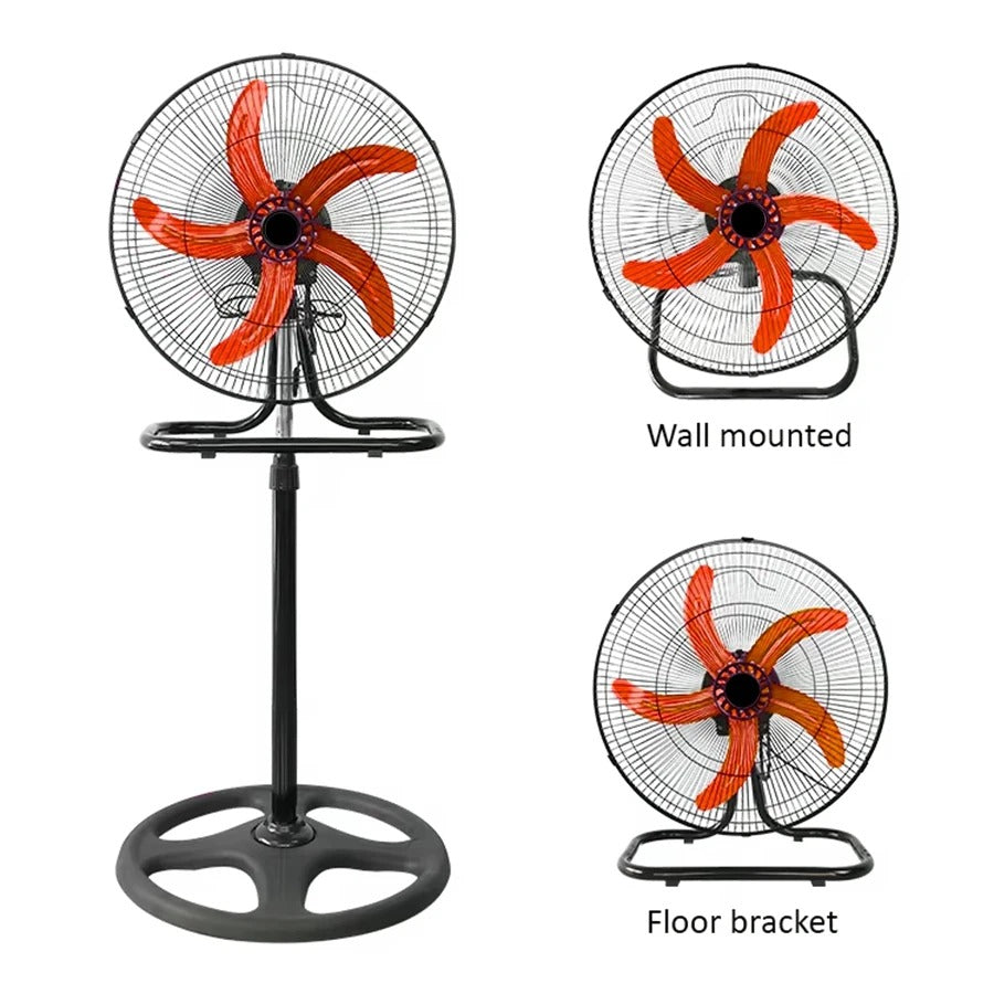 18 Inch 3-in-1 Landing Fan – Wide Angle Air Supply, Noise Reduction & Silent Operation