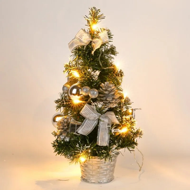 Mini Christmas Tree – 20cm, 30cm & 40cm Artificial Tabletop Xmas Tree for Home, Office & Desk Decoration