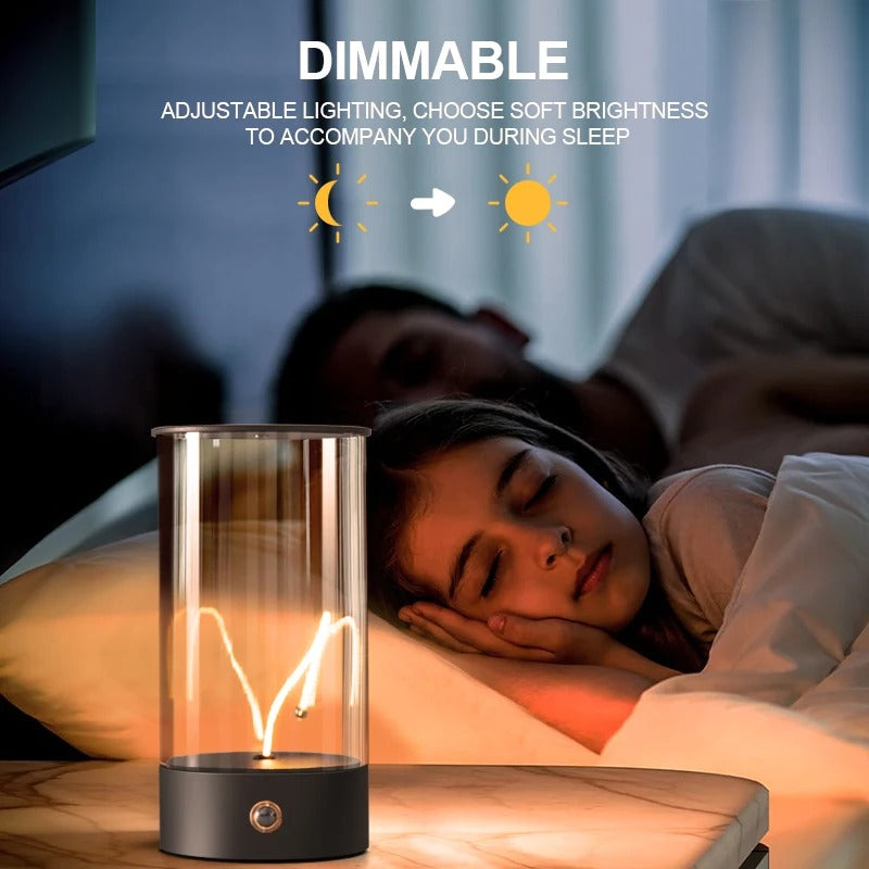 Cordless Portable LED Magnetic Table Lamp – Rechargeable Wireless Desk Light for Home & Office