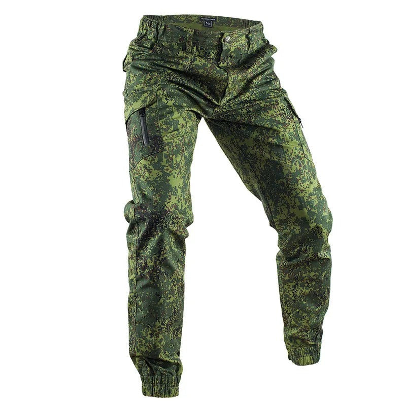 Men’s Tactical Ripstop Cargo Jogger Pants – Durable Outdoor Multi-Pocket Combat Trousers