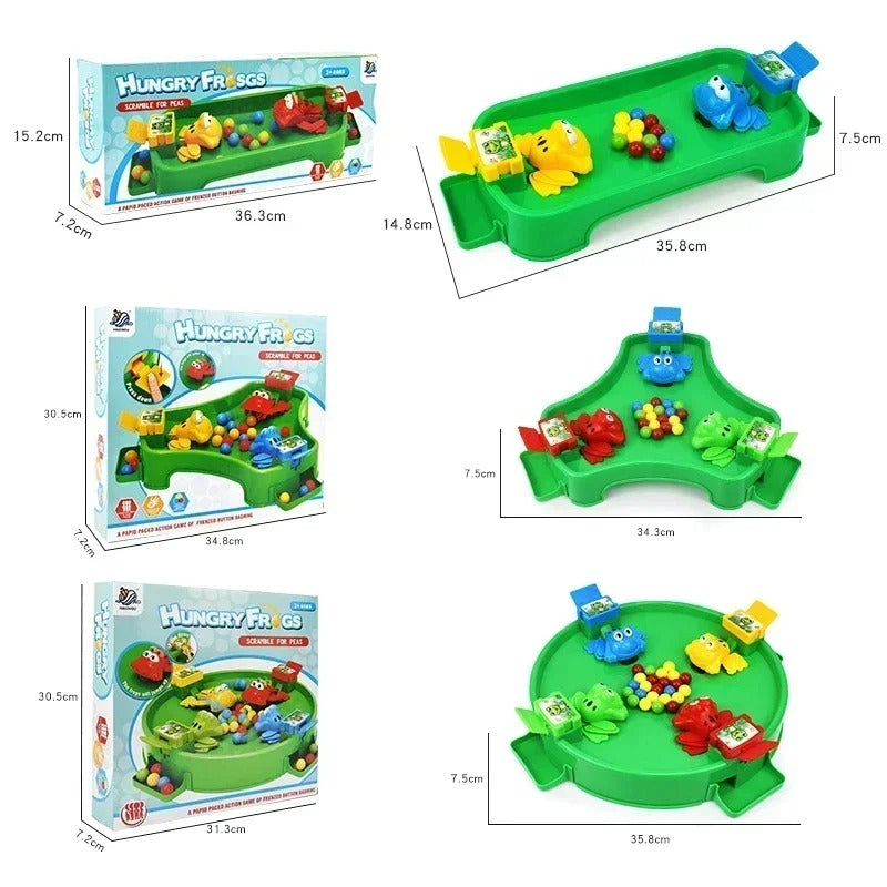 Hungry Frog Eats Beans Strategy Game