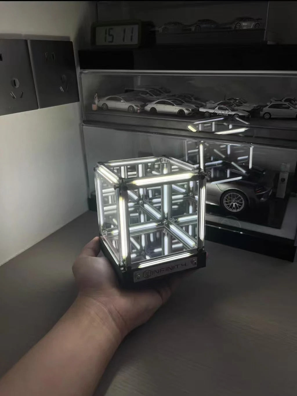 Technology Atmosphere Light 4-Dimensional Space Hypercube Night Light