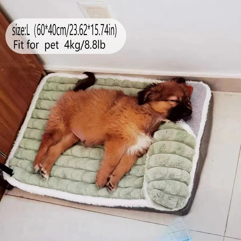 Sleeping Dog Mat – Winter Warm Removable Washable Kennel Mattress