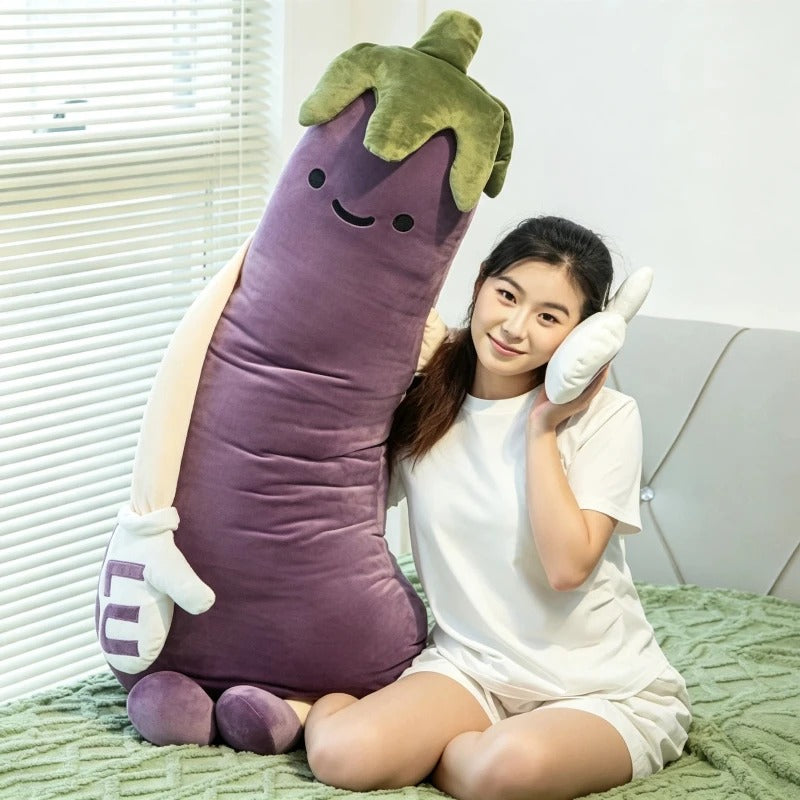 Sleep Companion Long Pillow Doll – Soft Plush Soothing Patting Toy | Leg Support Body Pillow for Adults