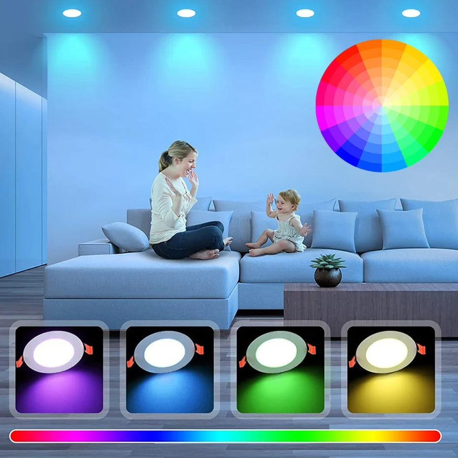 Tuya WiFi Smart LED Downlight – 5W 7W 9W 10W 15W 220V Dimmable Spot Light Compatible with Alexa & Google Home