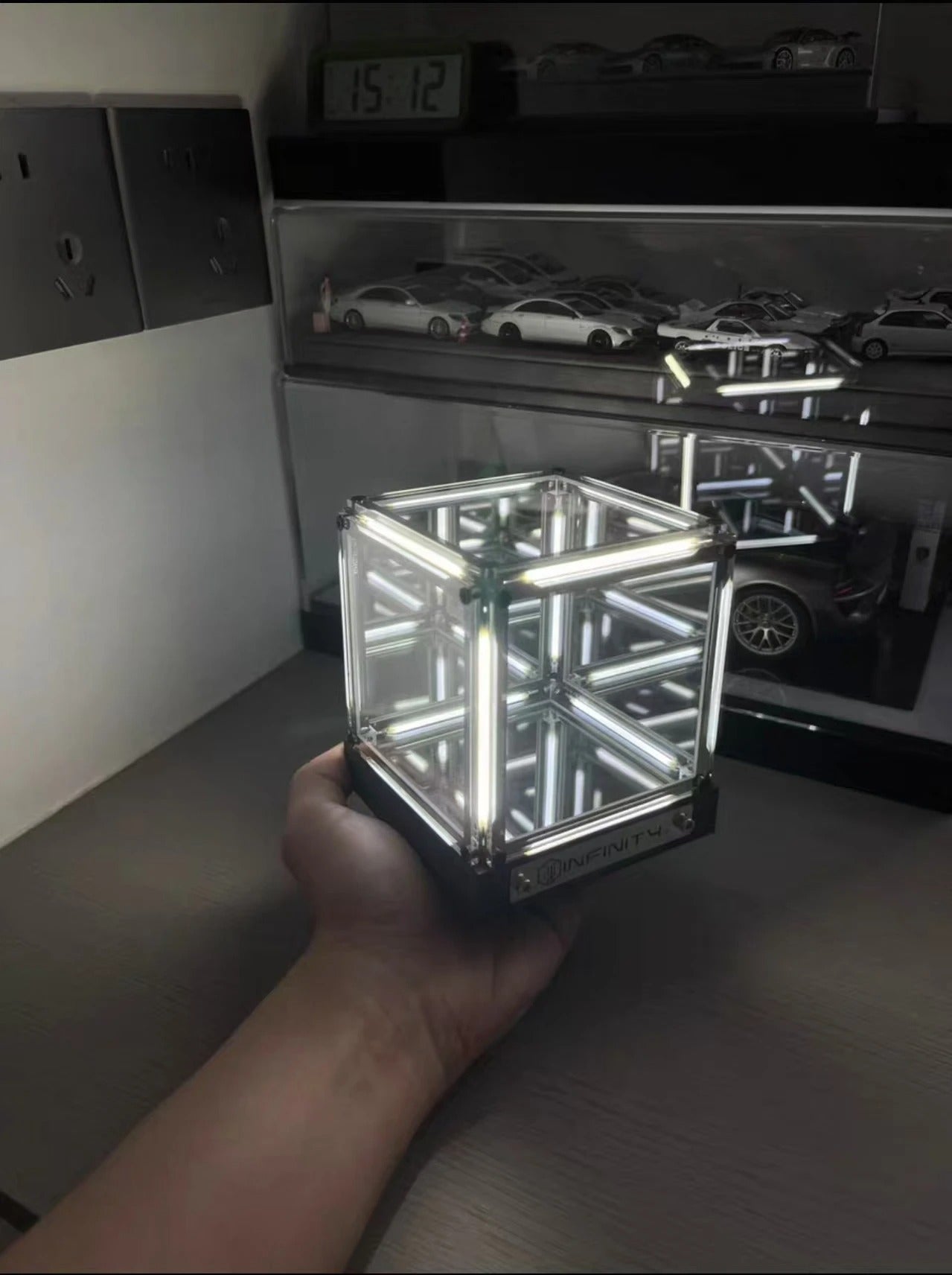 Technology Atmosphere Light 4-Dimensional Space Hypercube Night Light