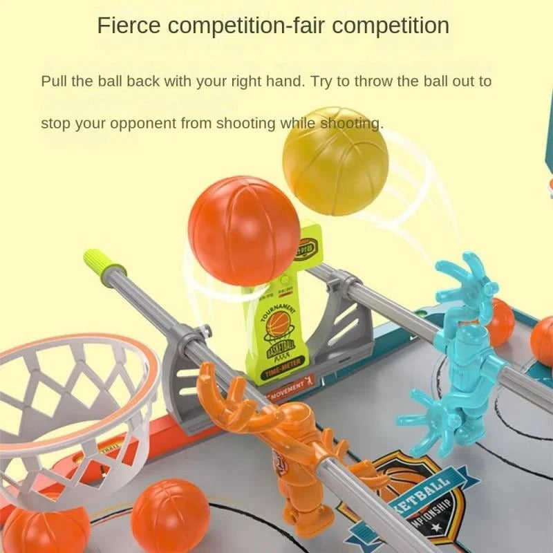Fingertip Basketball Table Game – Mini Desktop Basketball Toy for Kids, Adults & Office Fun