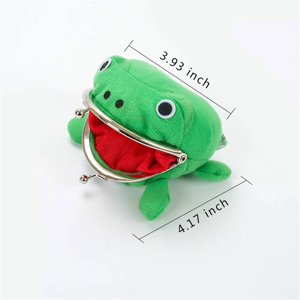 Frog Coin Purse – Cute Novelty Animal Wallet