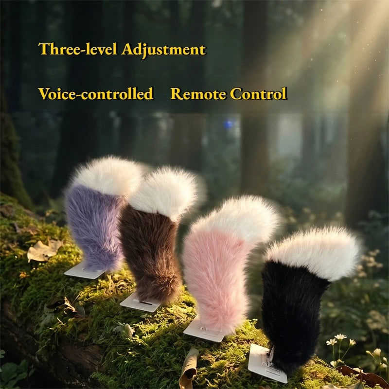 Remote-Control Electric Wagging Tail for Cars & Scooters
