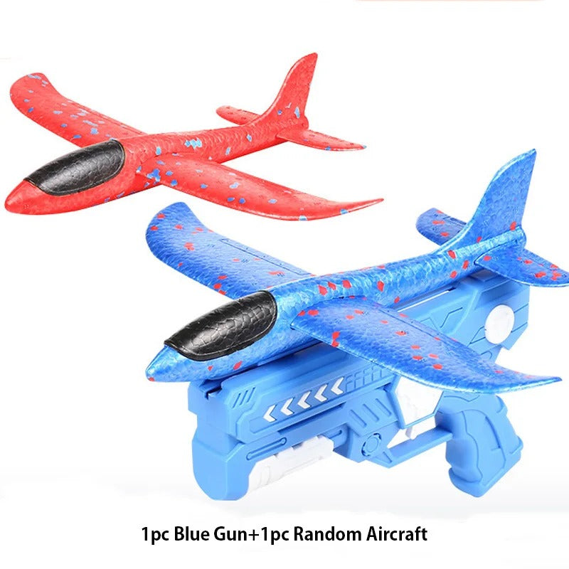 Children's Foam Ejection Aircraft – Flying Glider Launcher Toy