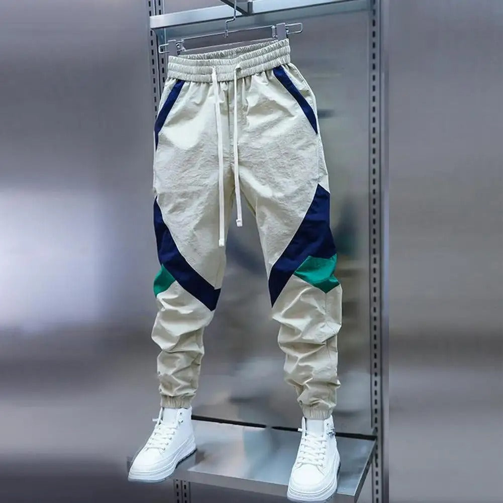 Men’s Stretch Cargo Jogger Pants – Flexible Multi-Pocket Casual Streetwear Trousers