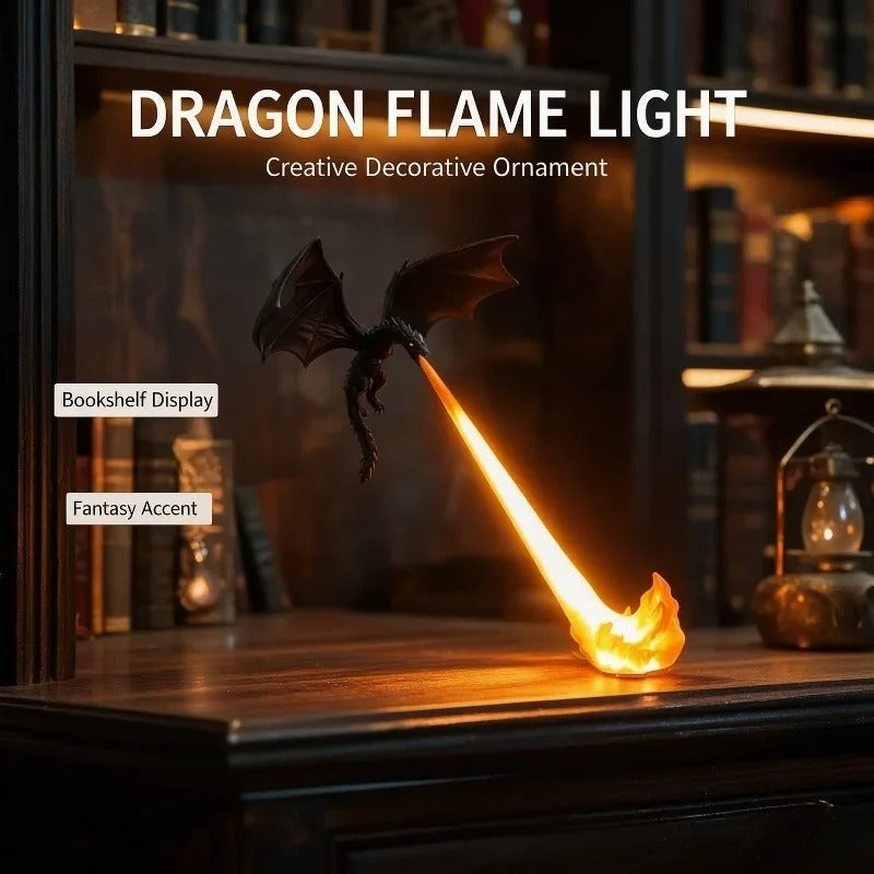 Fire-Breathing Dragon LED Light
