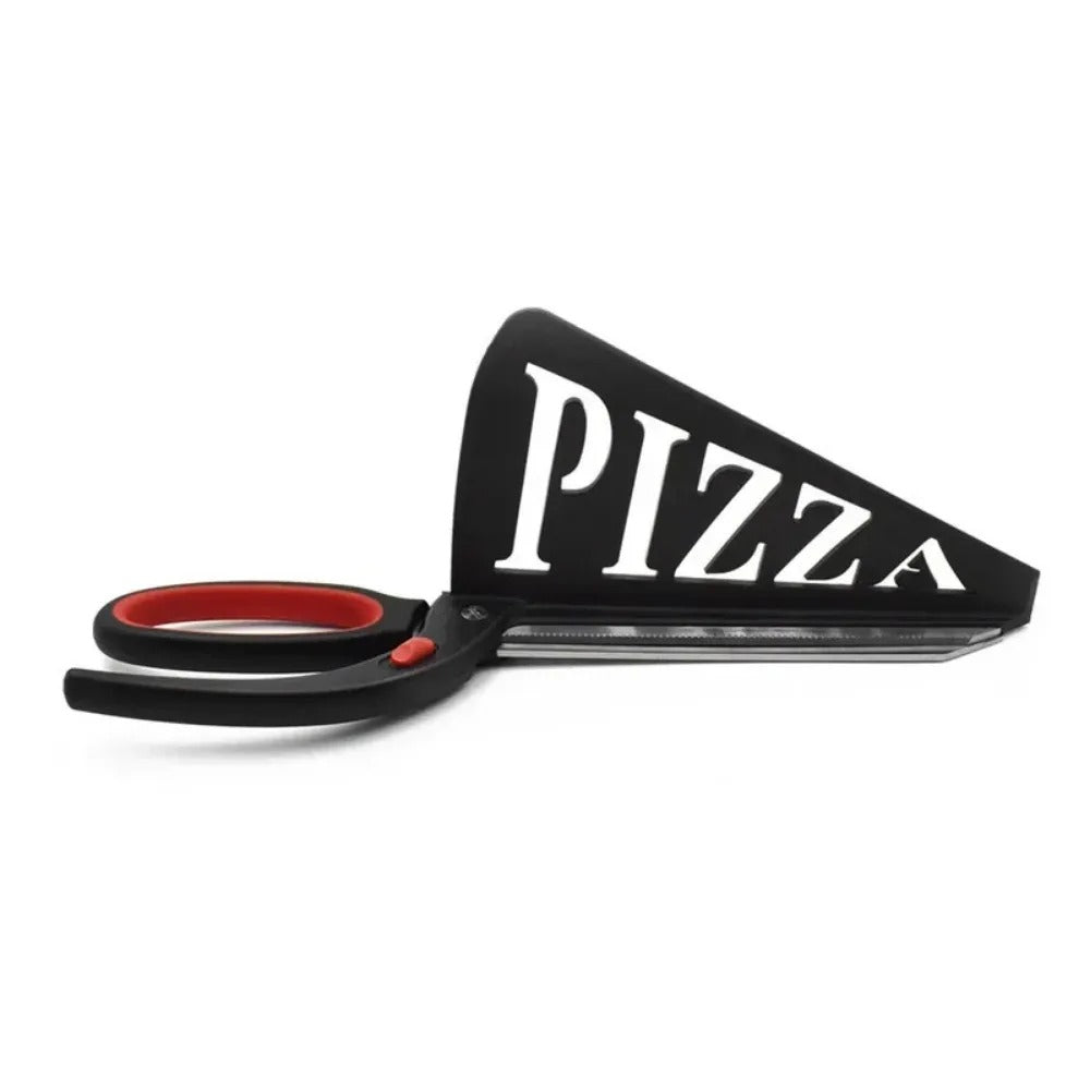Stainless Steel Pizza Cutter & Slicer – Multi-Functional Baking Tool with Detachable Spatula