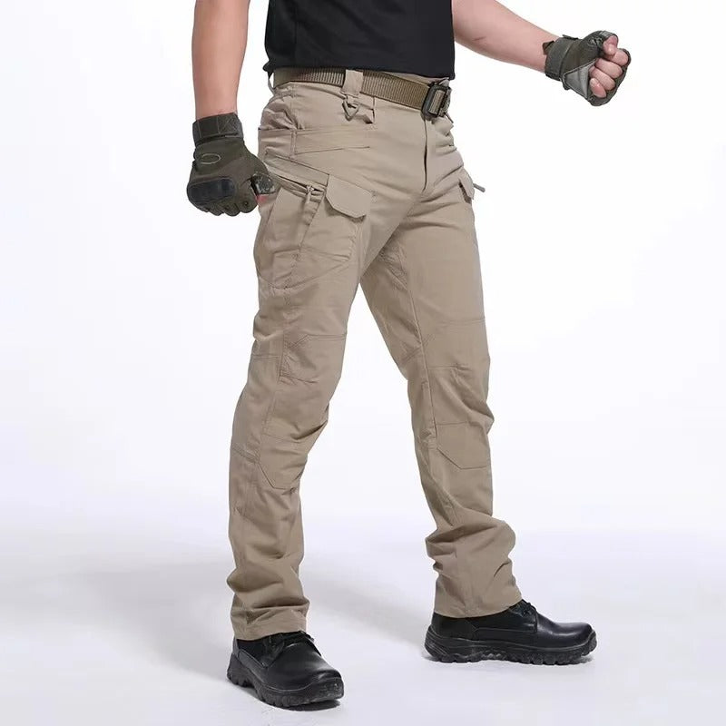 Men’s Classic Tactical Cargo Pants – Durable Multi-Pocket Outdoor Combat Trousers