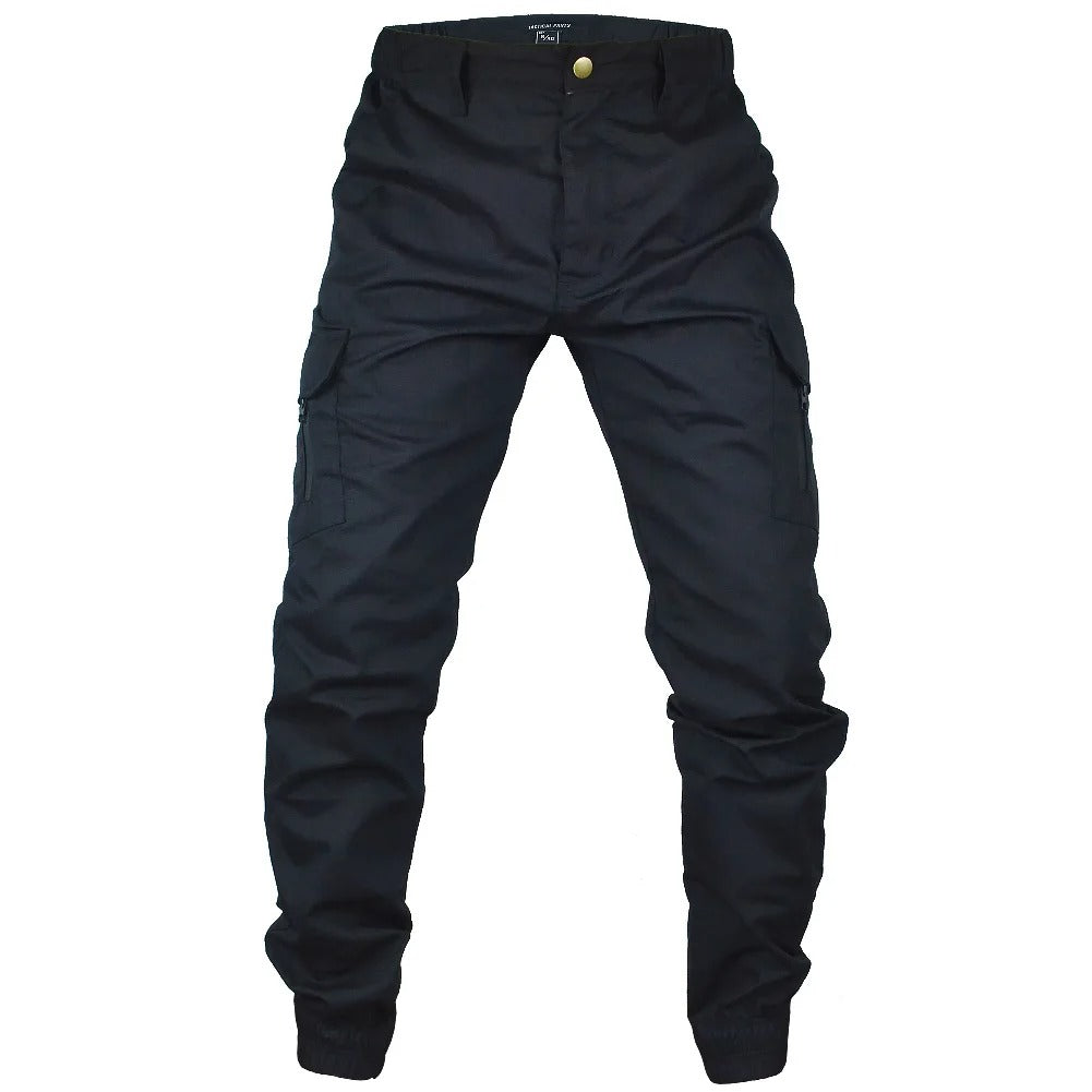Men’s Tactical Ripstop Cargo Jogger Pants – Durable Outdoor Multi-Pocket Combat Trousers