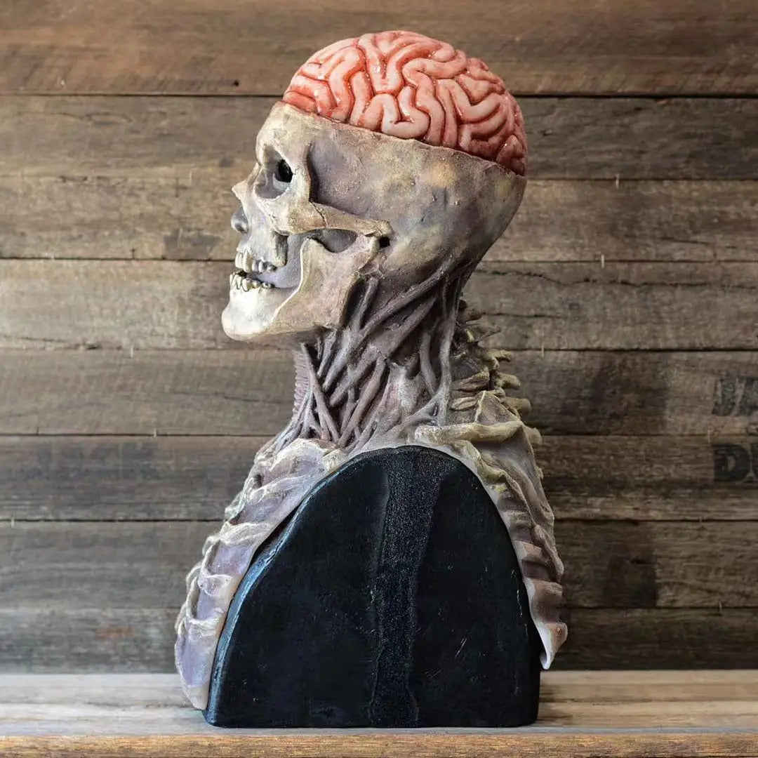 Skull Mask Halloween - Movable Jaw Full Head Skeleton Costume Mask