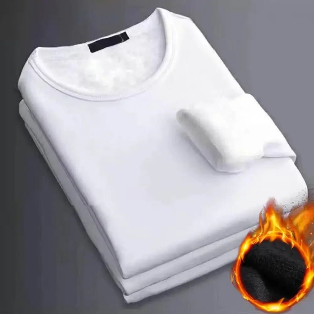 Men’s Winter Thermal Underwear T-Shirt – Long Sleeve Base Layer for Cold Weather