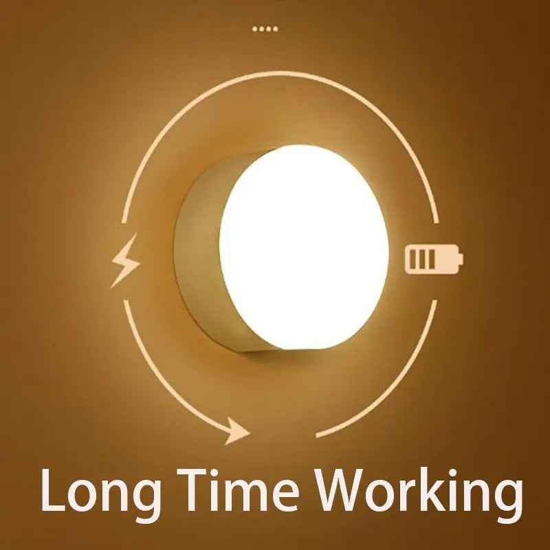 LED Smart Human Body Sensor Night Lamp | Auto Motion Detection Light